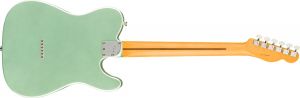 Fender American Professional II Telecaster Left-Hand Maple Fingerboard Mystic Surf Green Mancina