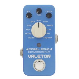 Valeton Coral Echo Multieffetto Delay per chitarra